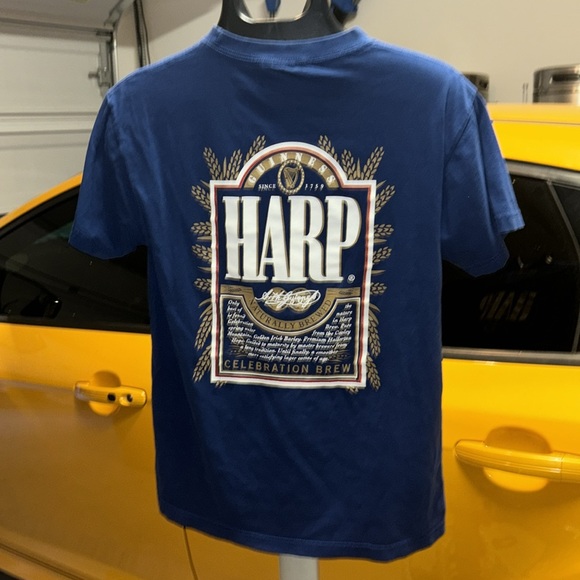 Vintage Harp Lager Beer Tee - Picture 2 of 2